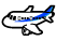 シール飛行機